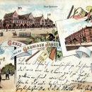 Postkarte des IR 154 aus Jauer, 1899 gelaufen